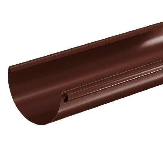 Водосток Aquasistem, система 150/100 - Водосточный желоб 3.00м RAL 8017 Коричневый купить в Алатыре