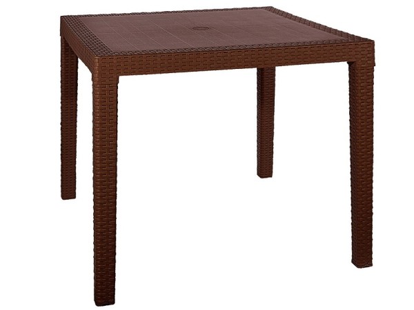 Стол квадратный FIJI Quatro Table Коричневый купить в Алатыре
