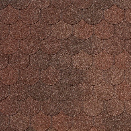 Гибкая черепица Tegola ASSISI terracotta 420 купить в Алатыре