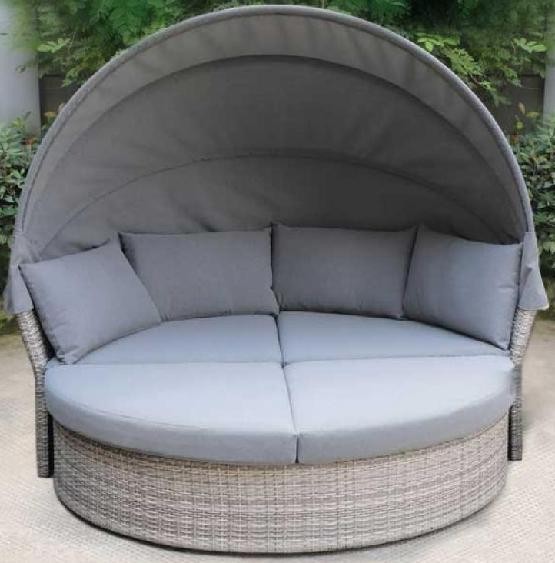 Диван-Трансформер AFINA плетеный из иск. ротанга AFM-325G Grey купить в Алатыре