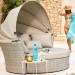 Диван-Трансформер AFINA плетеный из иск. ротанга AFM-325 Beige купить в Алатыре