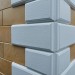 Угол Наружный к Фасадным Термопанелям Доломит Дагестанский Камень 400 мм Белый купить в Алатыре