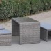 Диван-Трансформер AFINA плетеный из иск. ротанга S330G-W78 Grey купить в Алатыре