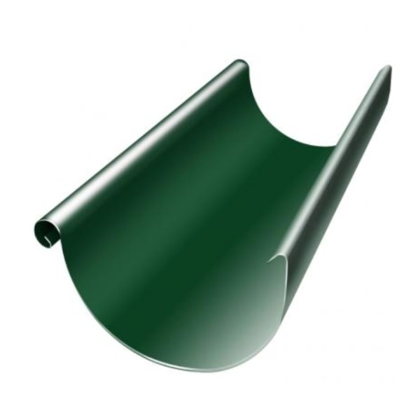 Водосток Grand Line 125x90 – Желоб 3м RAL 6005 купить в Алатыре
