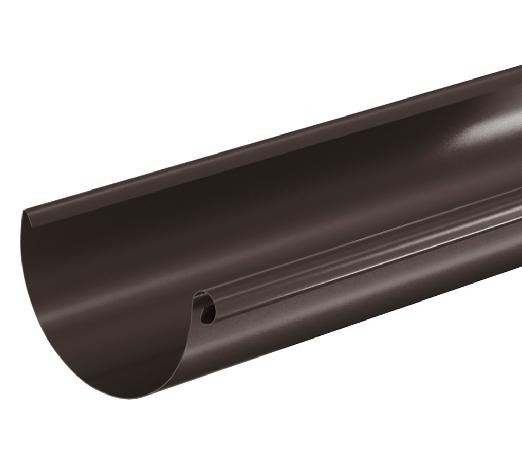Водосток Aquasistem, система 125x90 - Водосточный желоб 3.00м RR 32 Тёмно Коричневый купить в Алатыре