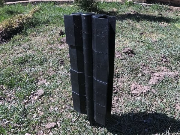 Угловой элемент поворотный, пластиковый от 60° до 300° для доски 300х30 мм из ДПК чёрный Holzhof купить в Алатыре