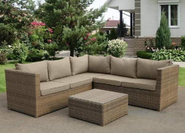 Комплект мебели AFINA плетеной из иск. ротанга YR825B Beige купить в Алатыре