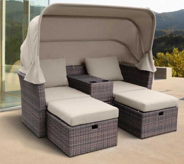 Комплект мебели AFINA плетеной из иск. ротанга AFM-330B Brown купить в Алатыре