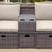 Комплект мебели AFINA плетеной из иск. ротанга AFM-330B Brown купить в Алатыре