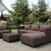 Комплект мебели AFINA плетеной из иск. ротанга YR821A Brown/Beige купить в Алатыре