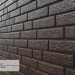 Фасадная панель Ю-Пласт Стоун Хаус Кирпич Коричневый купить в Алатыре