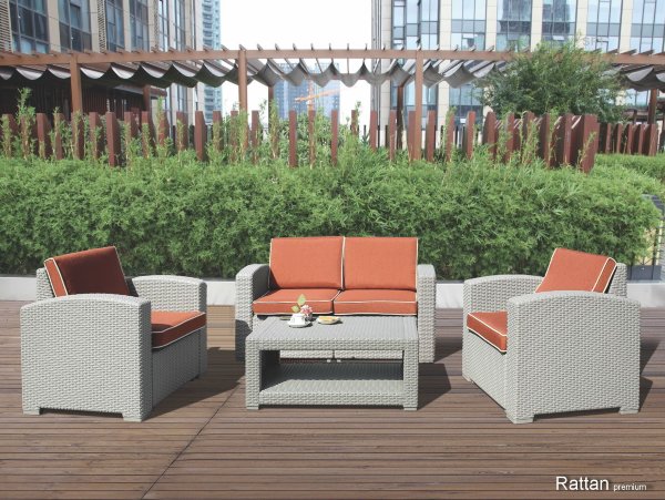 Уличные диваны и кресла коллекции Rattan Premium 4 купить в Алатыре