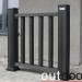 Ограждение из ДПК Outdoor Классик 3D STORM чёрный купить в Алатыре