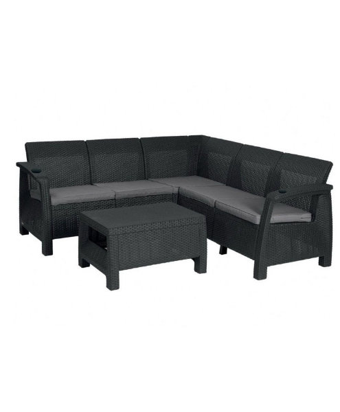 Угловой диван  Yalta Corner Set (столик в комплект не входит) купить в Алатыре