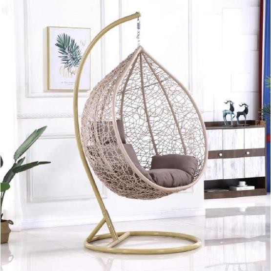 Кресло Подвесное из искусственного ротанга AFM-169A-XLB Beige купить в Алатыре