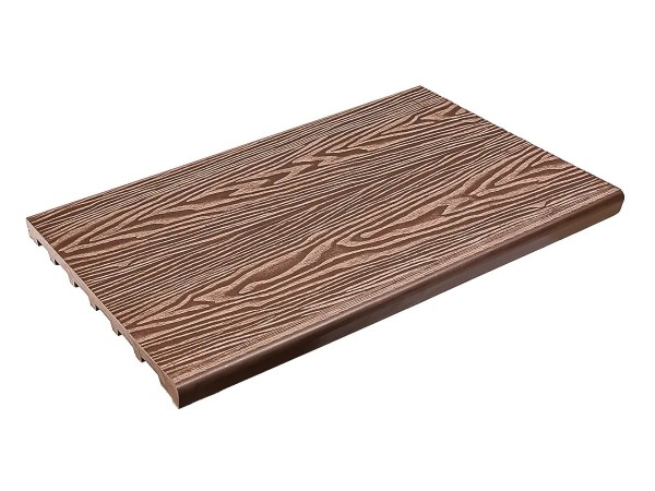 Ступень полнотелая из ДПК Deckart Step 3D Махагон купить в Алатыре