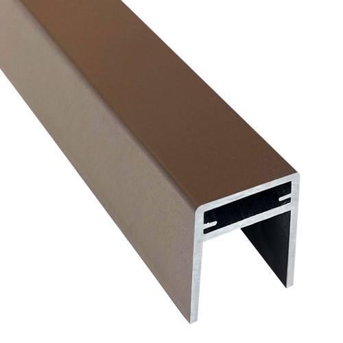 П-профиль Алюминиевый EasyDecking 35x25 Венге купить в Алатыре