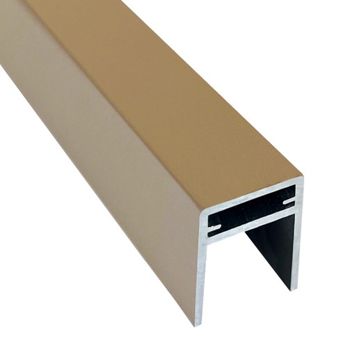 П-профиль Алюминиевый EasyDecking 35x25 Дуб купить в Алатыре
