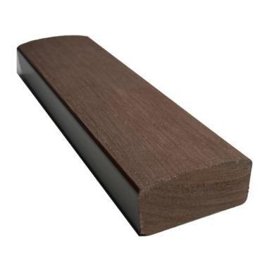 Лавочный брус Ecodecking Некст полнотелый брашированный 70х35 шоколад купить в Алатыре