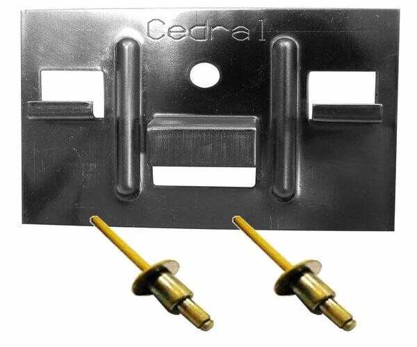 КЛЯММЕР + ЗАКЛЁПКА ДЛЯ CEDRAL CLICK 250 ШТ купить в Алатыре