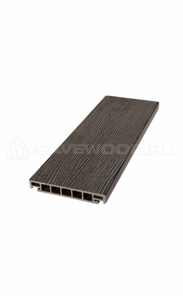 Террасная доска из ДПК SW Salix (S) (R) темно-коричневый купить в Алатыре