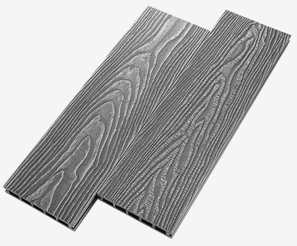 Террасная доска из ДПК RusDecking Unodeck Vintage - Серый купить в Алатыре
