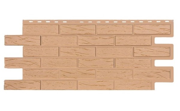 Фасадная панель T-Siding Кирпич Саман Эко Крем купить в Алатыре